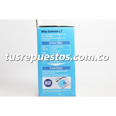 Filtro de agua para Nevera Samsung Ref DA29-0003G