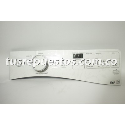 Panel principal para lavadora Whirlpool carga frontal WPW10750475