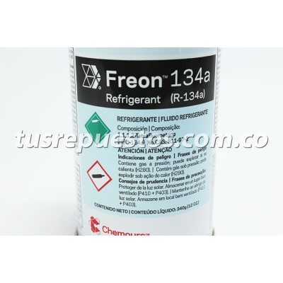 Gas Refrigerante R134a-340g 